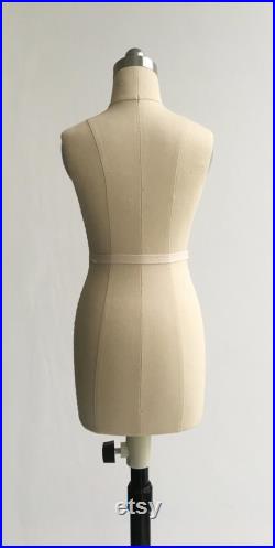 Women s 1 2 Half Scale of Size 10 Professional Female Body Form (floor to table top adjustable)