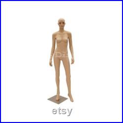 Women's Fleshtone Full Body Ladies Mannequin With Realistic Pretty Detailed Face A3F1