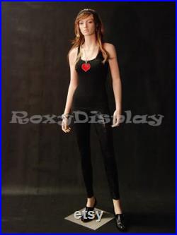 Women's Fleshtone Full Body Ladies Mannequin With Realistic Pretty Detailed Face A3F1