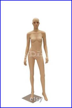 Women's Fleshtone Full Body Ladies Mannequin With Realistic Pretty Detailed Face A3F1