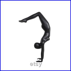 Women's Yoga Mannequin Matte Black Finish YOGA04BK