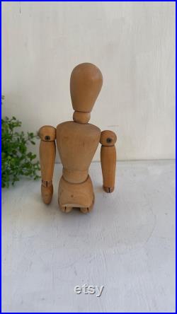 Wooden Articulated Artist Mannequin 12 Wood Drawing Model For Sketching Display