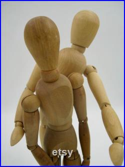 Wooden Mannequins, choose one, one with base, one without