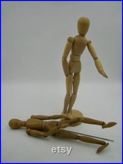 Wooden Mannequins, choose one, one with base, one without