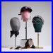 lilladisplay personalized 55 colors pinnable adjustable gold base abstract face suede velvet female mannequin head SL03