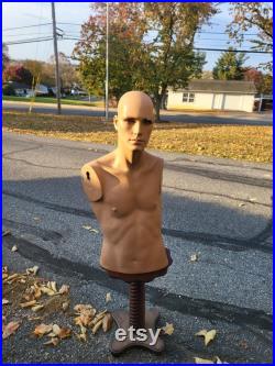 mannequin,fashion, fashion mannequin, vintage mannequin, male torso mannequin,