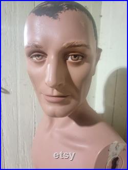 mannequin,fashion, fashion mannequin, vintage mannequin, male torso mannequin,