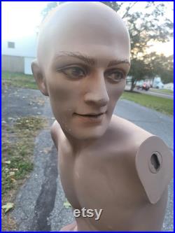 mannequin,fashion, fashion mannequin, vintage mannequin, male torso mannequin,