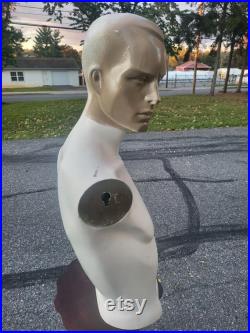 mannequin,fashion, fashion mannequin, vintage mannequin, male torso mannequin,