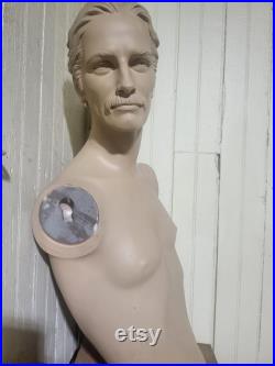 mannequin,fashion, fashion mannequin, vintage mannequin, male torso mannequin,