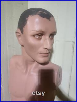 mannequin,fashion, fashion mannequin, vintage mannequin, male torso mannequin,