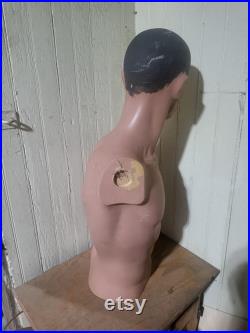 mannequin,fashion, fashion mannequin, vintage mannequin, male torso mannequin,