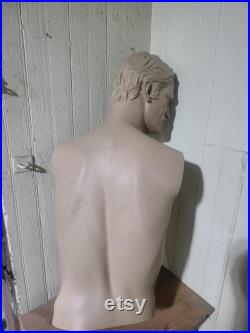 mannequin,fashion, fashion mannequin, vintage mannequin, male torso mannequin,
