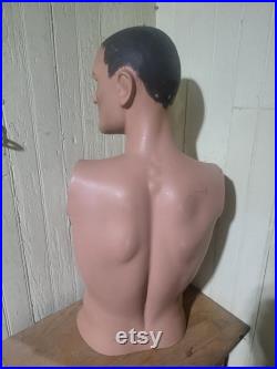 mannequin,fashion, fashion mannequin, vintage mannequin, male torso mannequin,