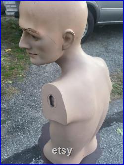 mannequin,fashion, fashion mannequin, vintage mannequin, male torso mannequin,