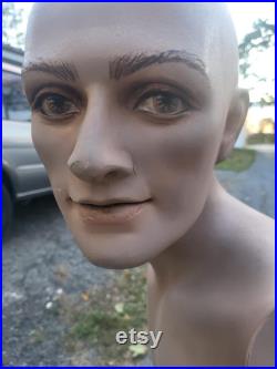 mannequin,fashion, fashion mannequin, vintage mannequin, male torso mannequin,