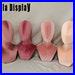 personalized 99 colors velvet unisex sewing mannequin head with shoulders Robin