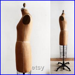 vintage dress form WOLF model 1967 collapsible farmhouse decor vintage sewing