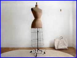 vintage dress form antique mannequin farmhouse sewing decor