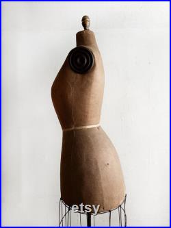 vintage dress form antique mannequin farmhouse sewing decor
