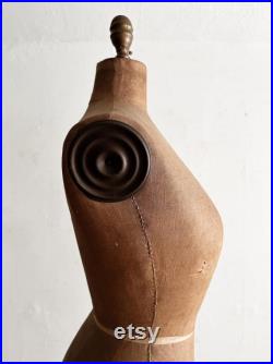 vintage dress form antique mannequin farmhouse sewing decor