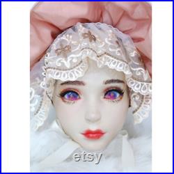 wig mannequin can change eyes second handed, visual imperfect